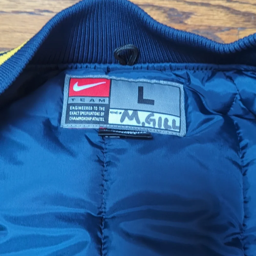 Nike Michigan Wolverines Varsity Jacket - Picture 7 of 7